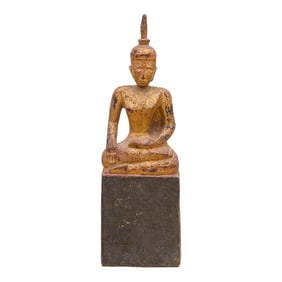 Antique Royal Gilded Buddha
