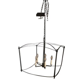 Visual Comfort & Co. Wide Lantern Thayer Series Chandelier