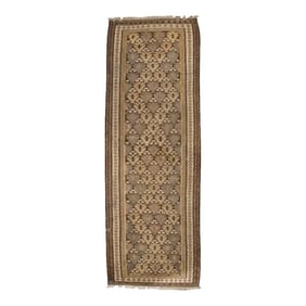 Early 20th Century Qazvin Kilim