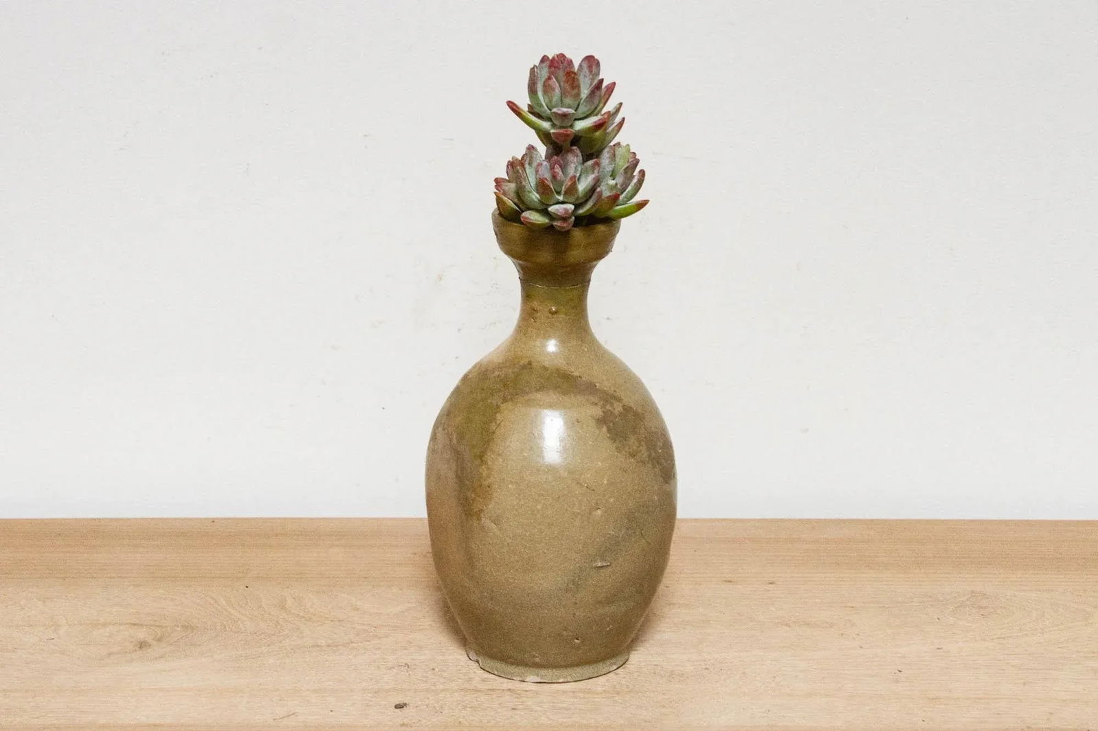 Antique Celadon Glazed Jug - 2