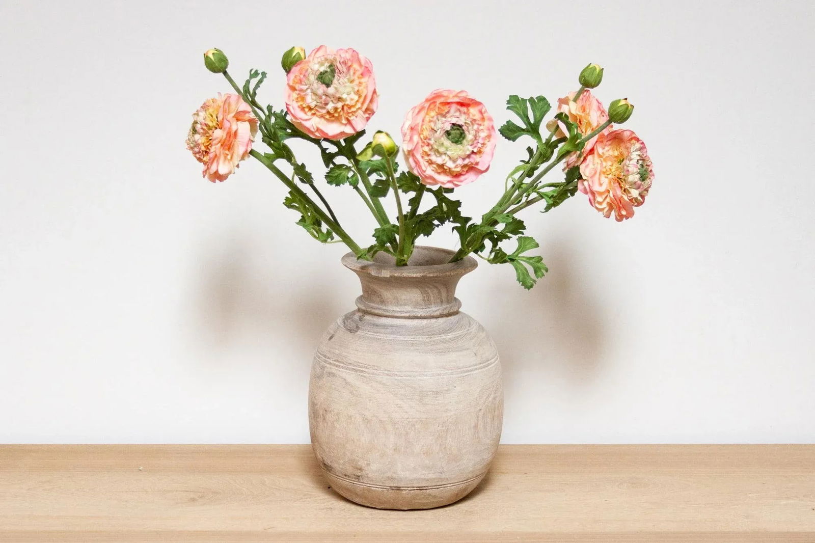 Primitive Bleached Water Pot-Kaman - 7