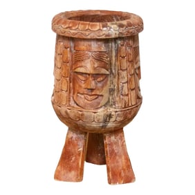 Tribal Naga Measuring Bowl