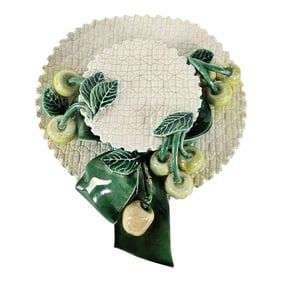 McCall Green Yellow Ceramic Fruits Wall Pocket Décor