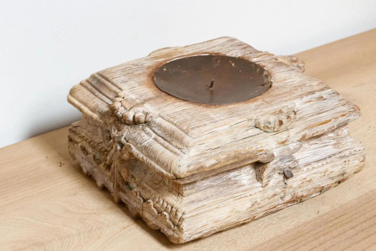 Bodhi Antique Rustic Candle Holder - 4