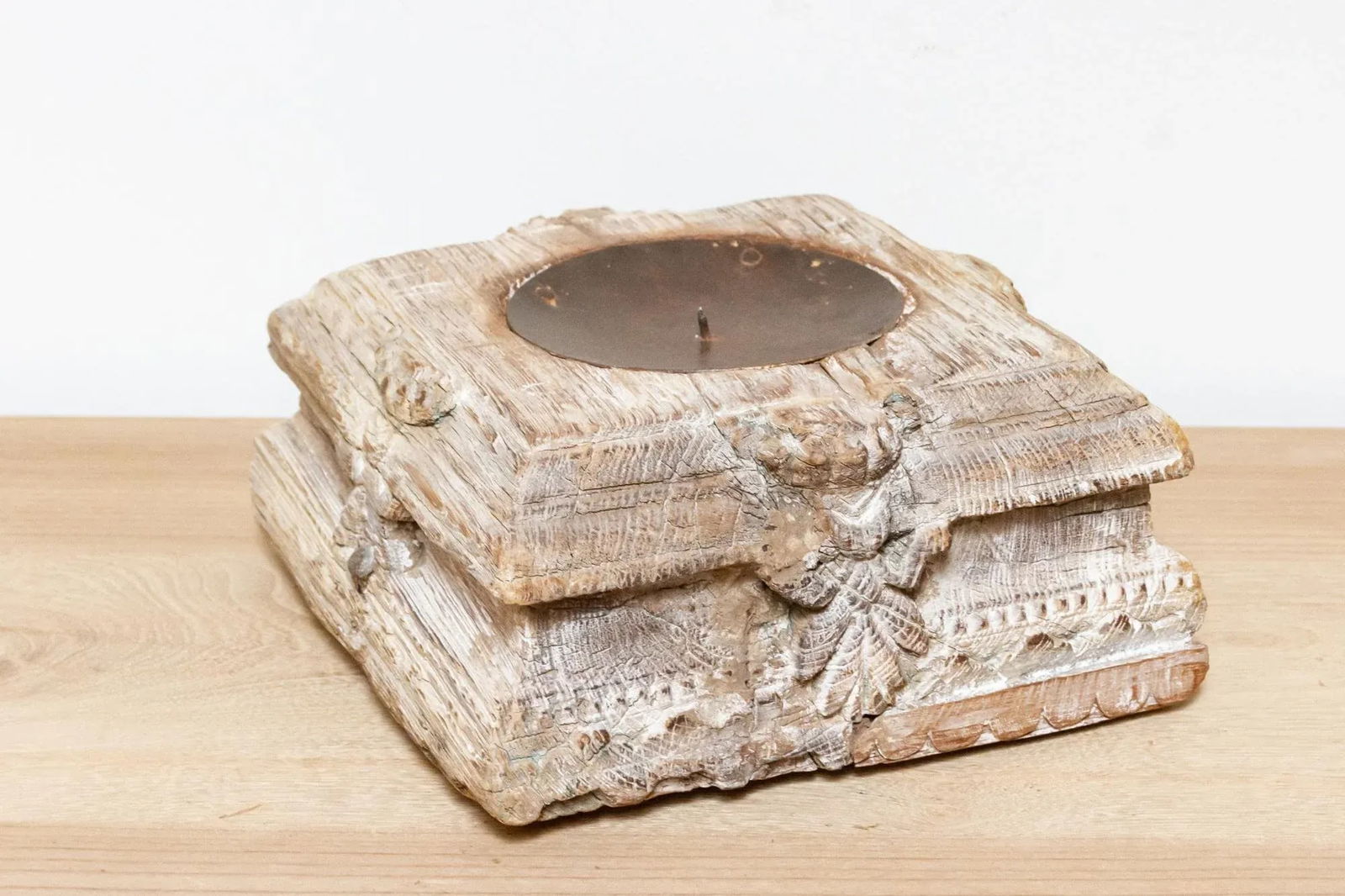 Bodhi Antique Rustic Candle Holder - 6