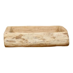 Idu Cabin Style Wood Centerpiece