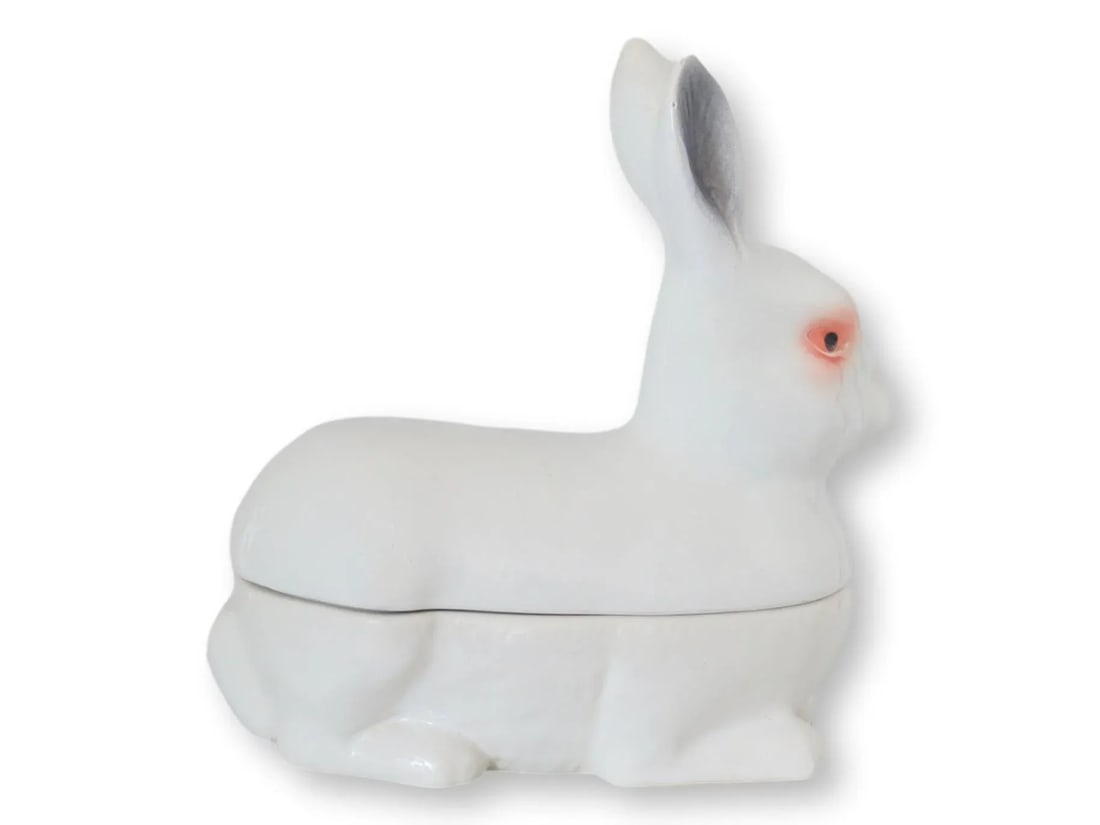 Midcentury French Rabbit Pâté Tureen - 5