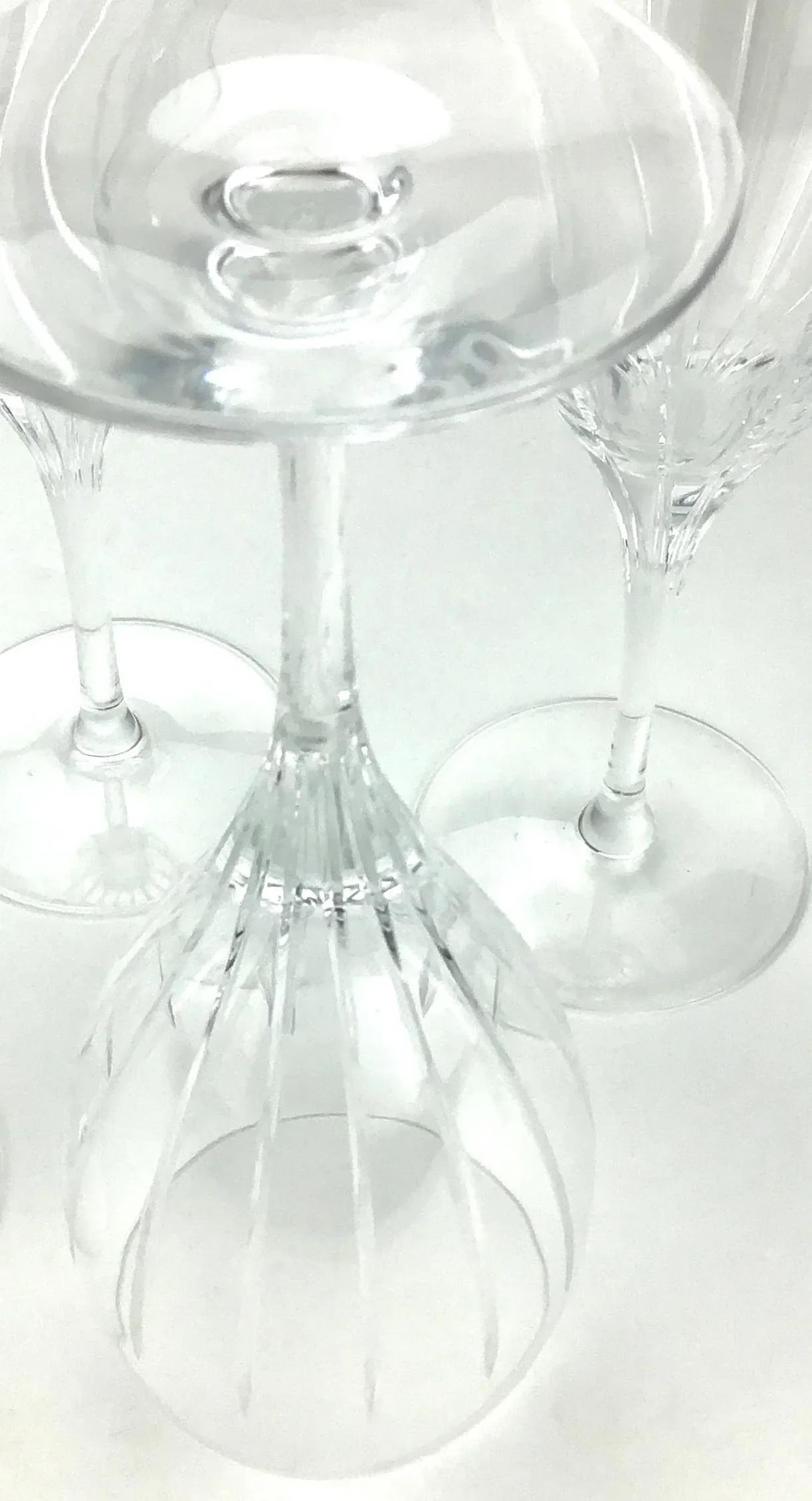 Vintage French Christofle Iriana Wine Glasses Set of 5 - 10