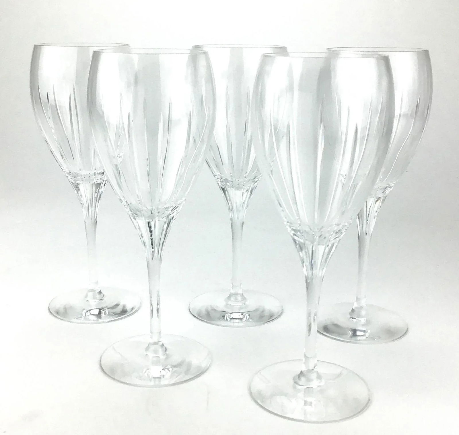 Vintage French Christofle Iriana Wine Glasses Set of 5 - 3