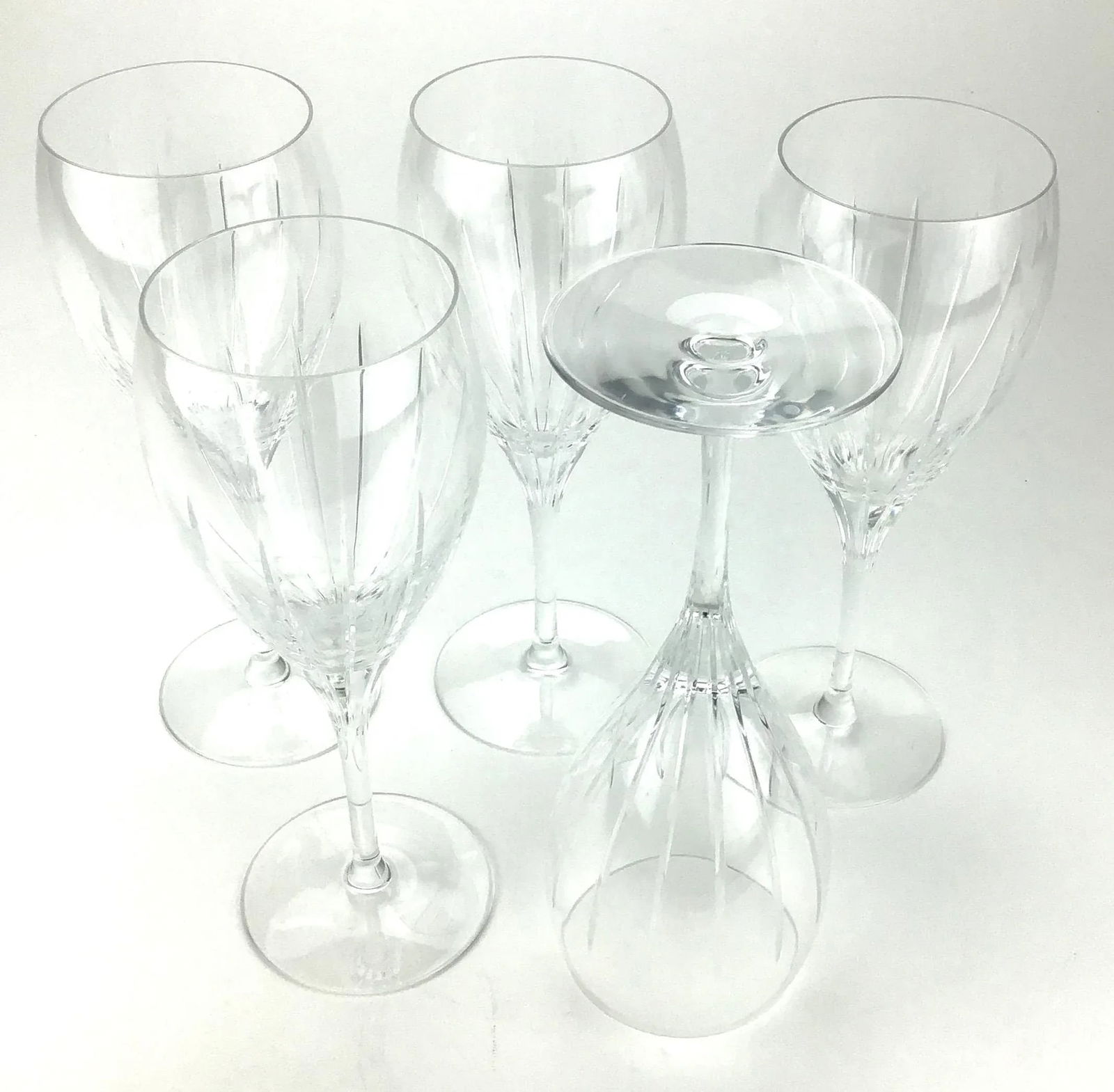 Vintage French Christofle Iriana Wine Glasses Set of 5 - 6