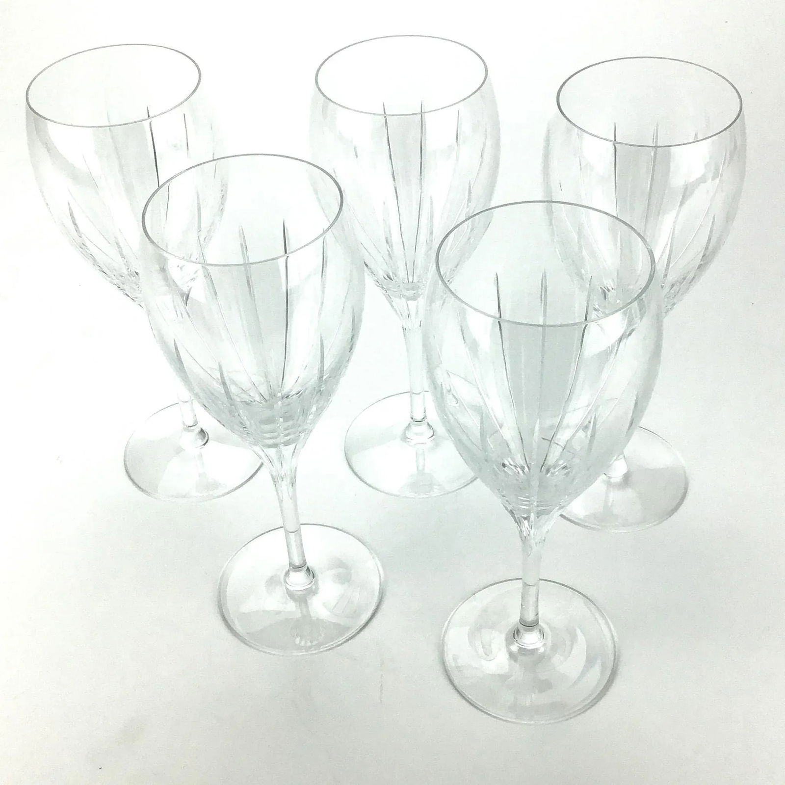 Vintage French Christofle Iriana Wine Glasses Set of 5 - 7