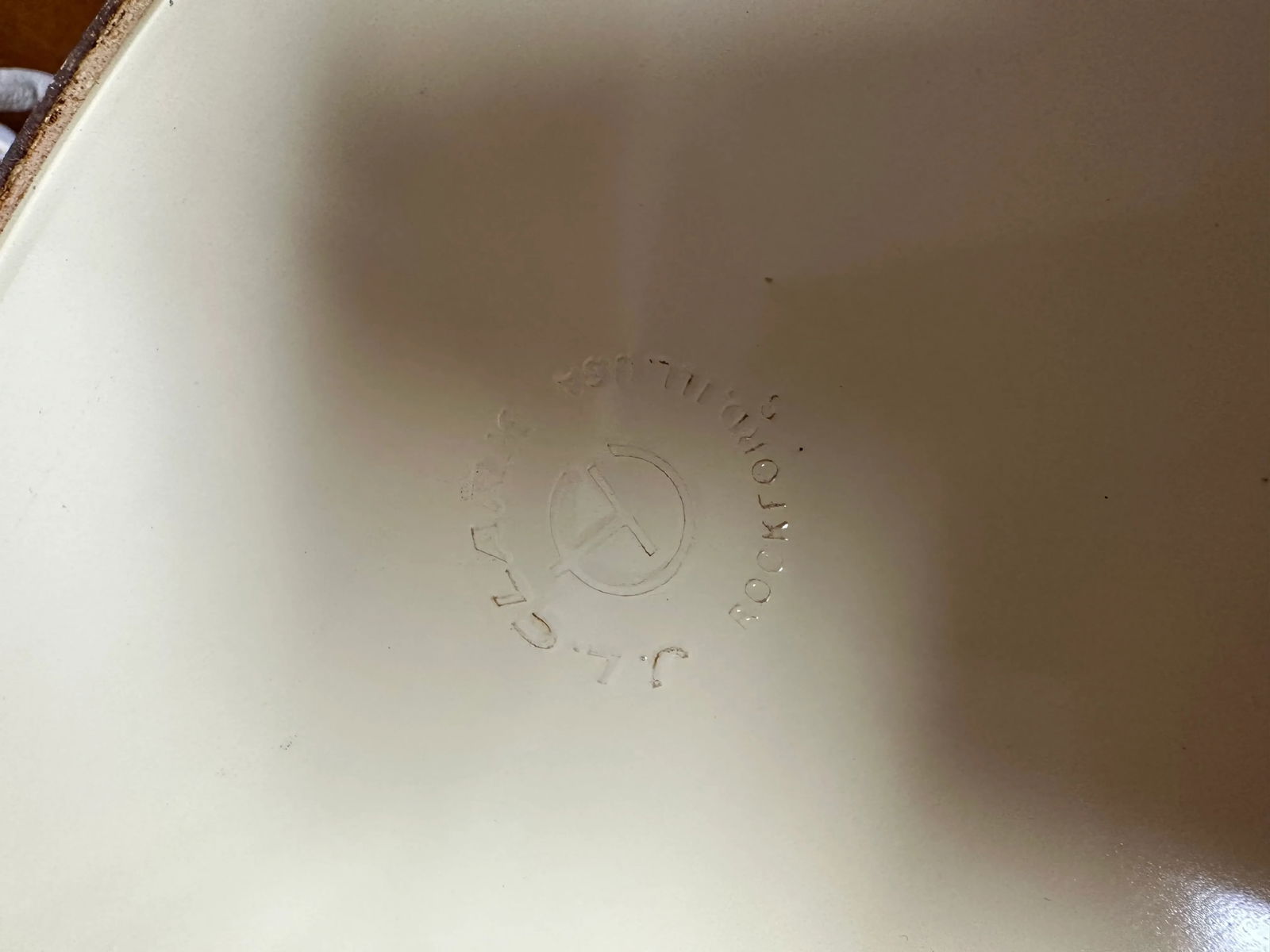 Vintage Oval Plus Willow Chinoiserie Tile Waste Basket - 5