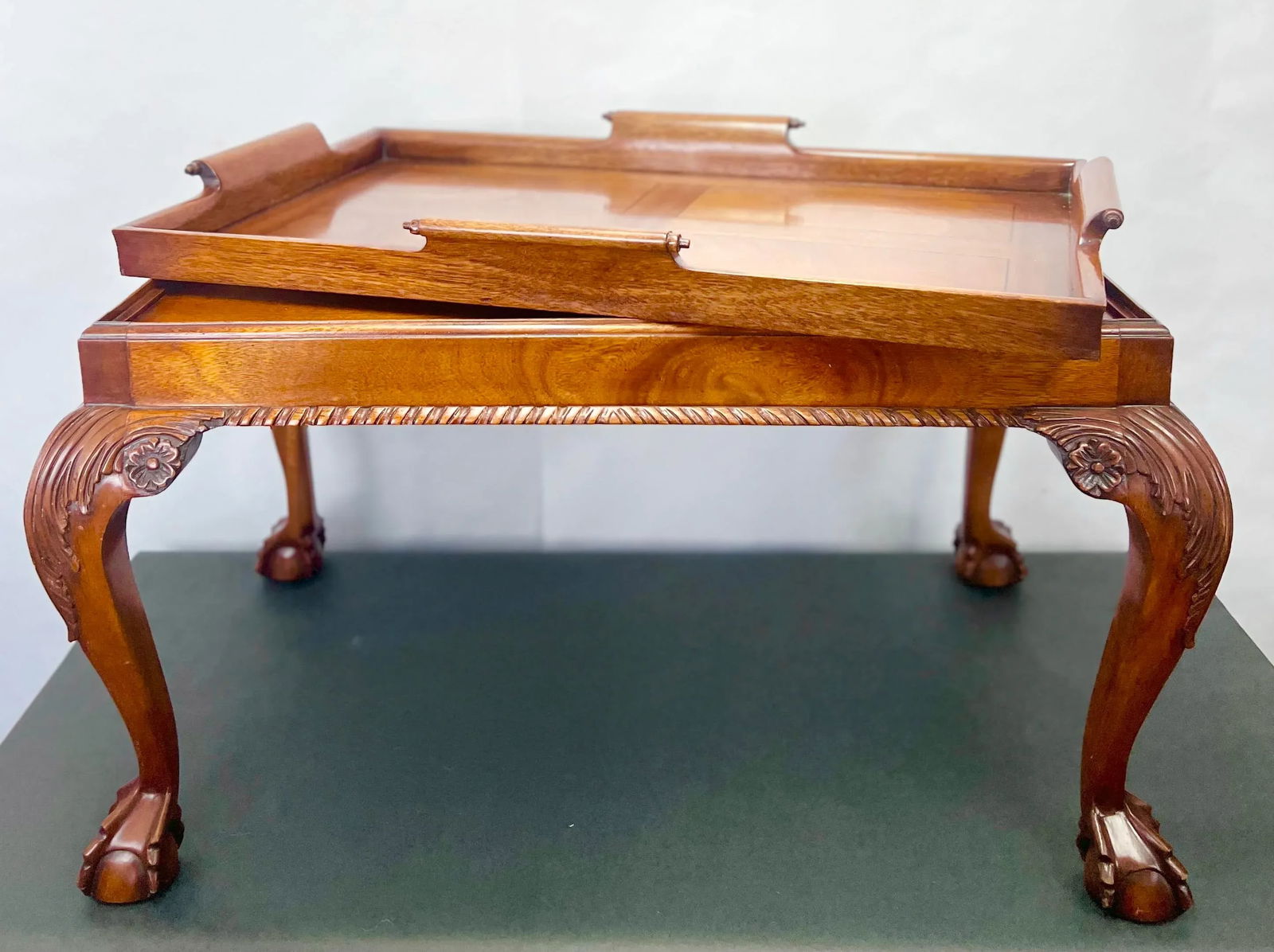 1940s Reprodux Tray Table From England - 3