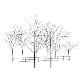 1980s Curtis Jere Trees in Winter