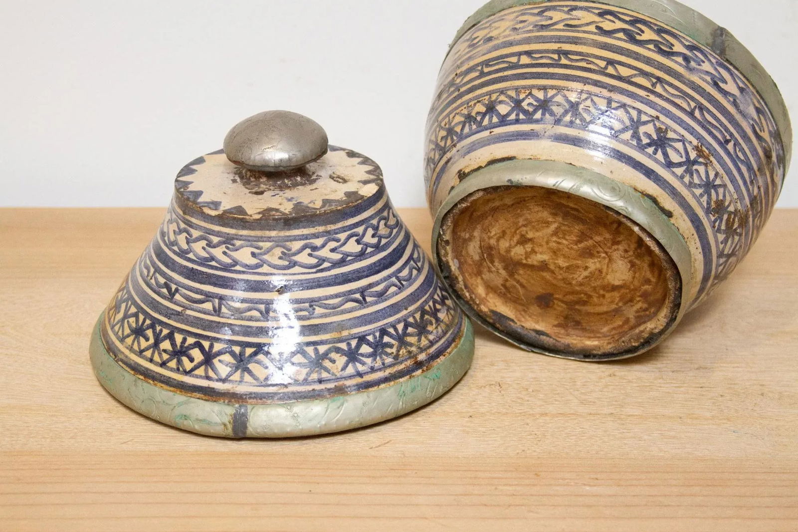 Vintage Moroccan Ceramic Vase - 7