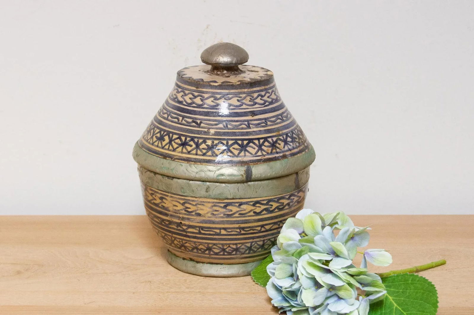 Vintage Moroccan Ceramic Vase - 8