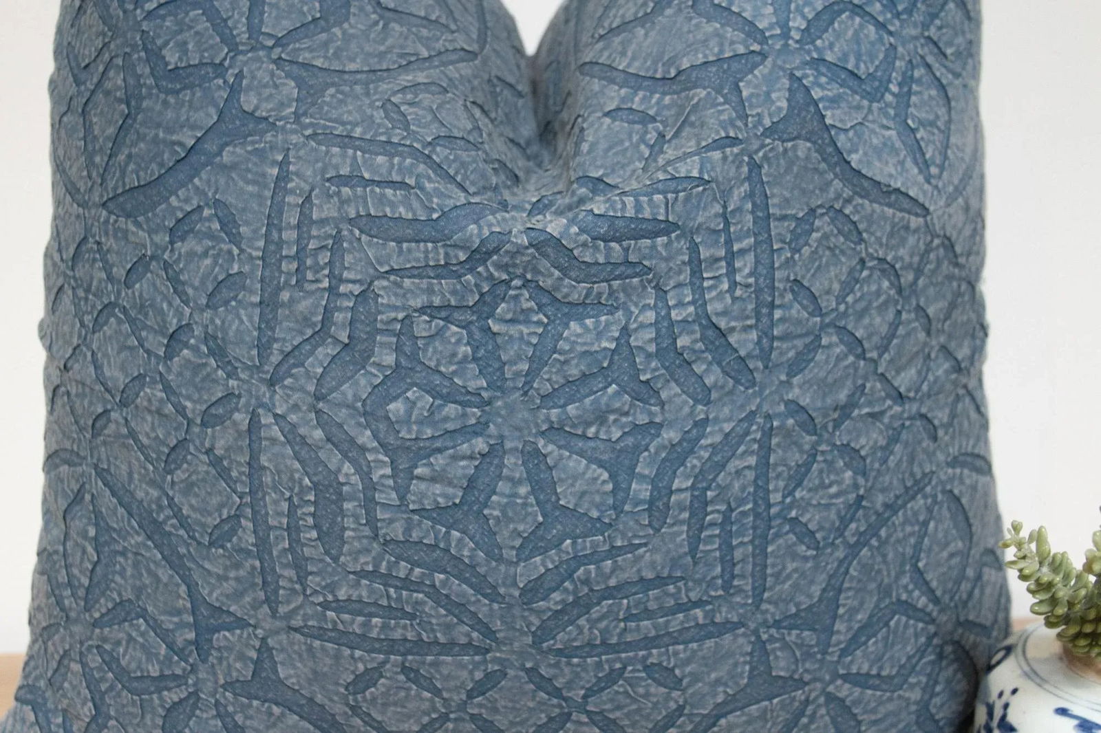 Azure Handmade Pillow Cover - 4