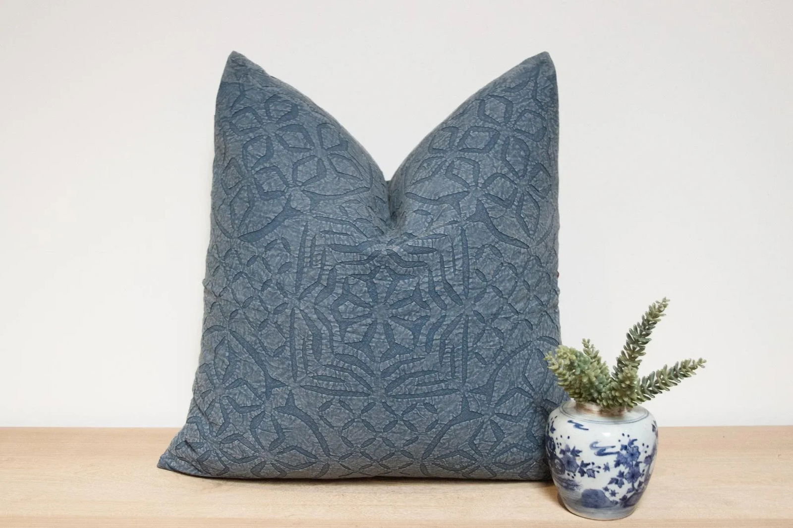 Azure Handmade Pillow Cover - 7