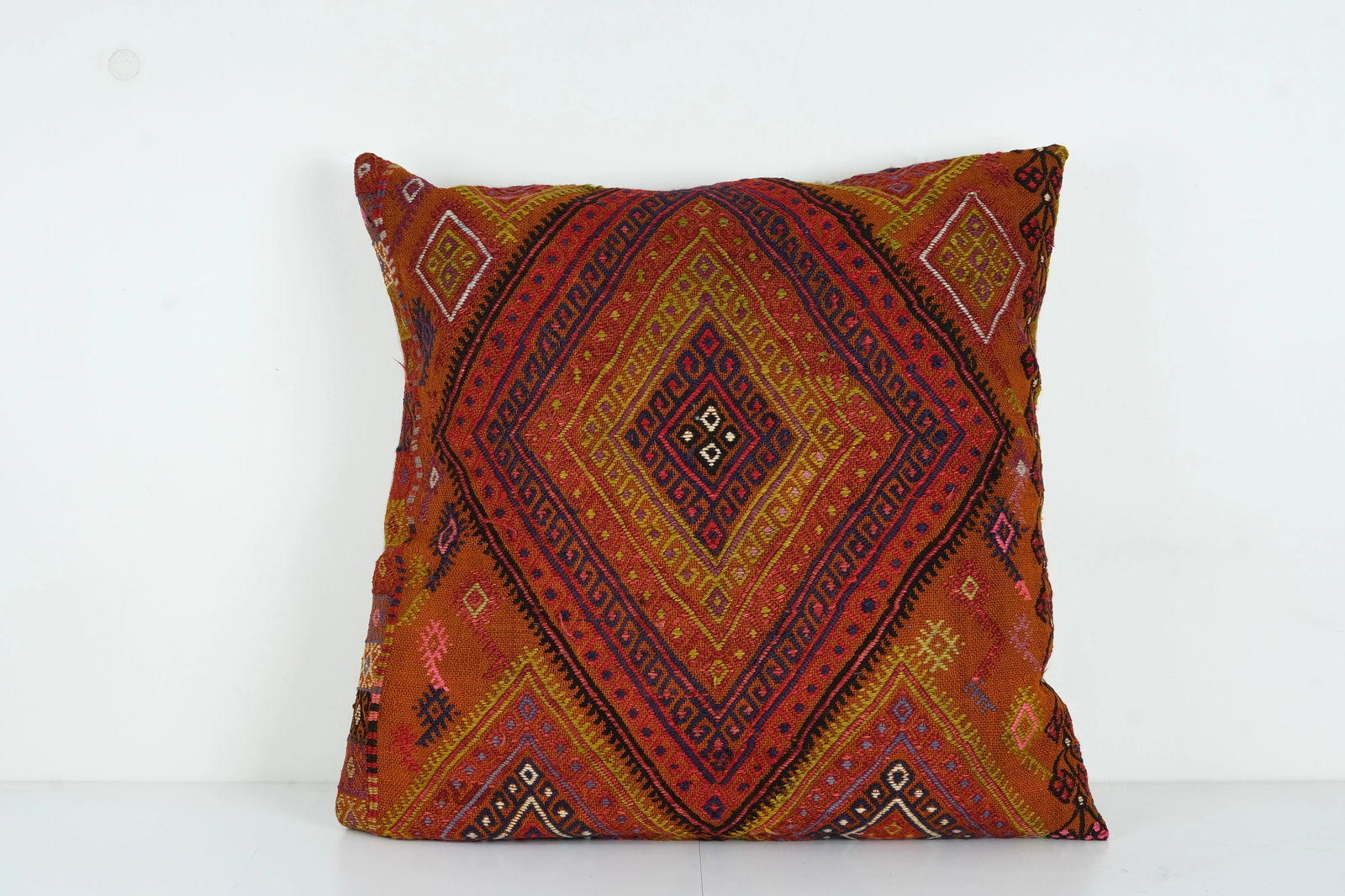 Turkish Kilim Pillow Cover - 2