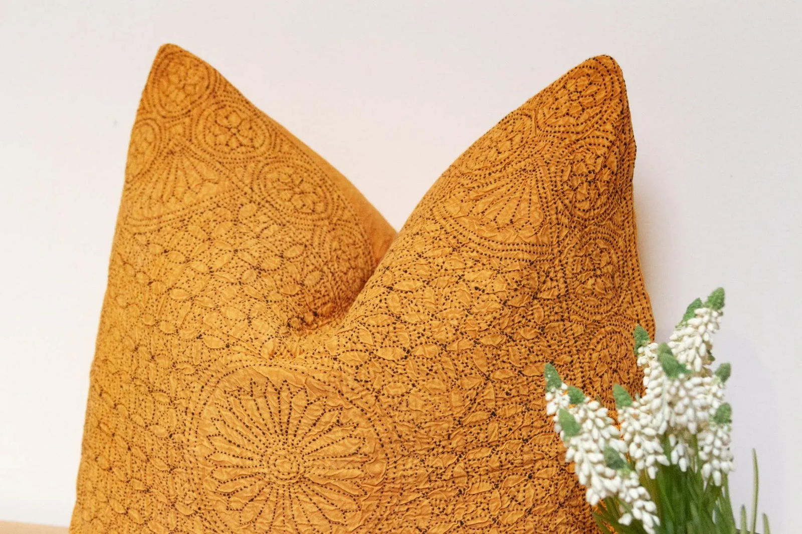Amani Hand-Stitched Pillow Cover - 5