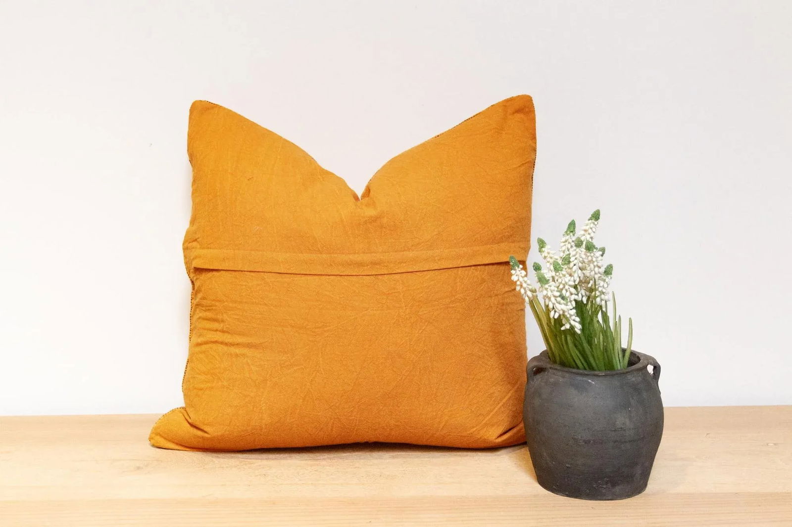 Amani Hand-Stitched Pillow Cover - 6