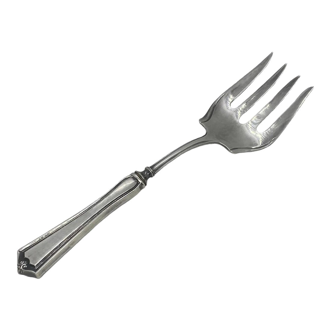 Early 20th Century American Silver Company Sterling Handle Cold Meat Fork (1 of 12)