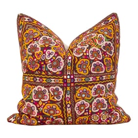 Navya Rajasthani Embroidered Decorative Pillow