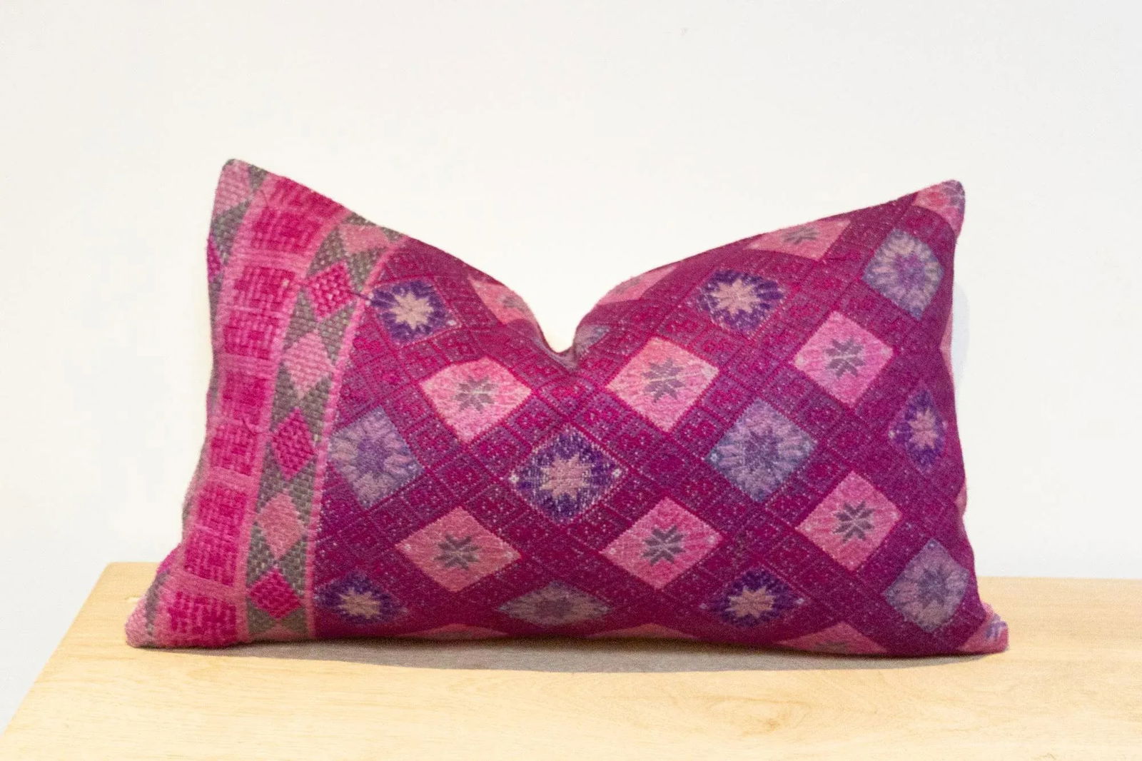 Ching Mai Vintage Hill Tribe Pillow - 4