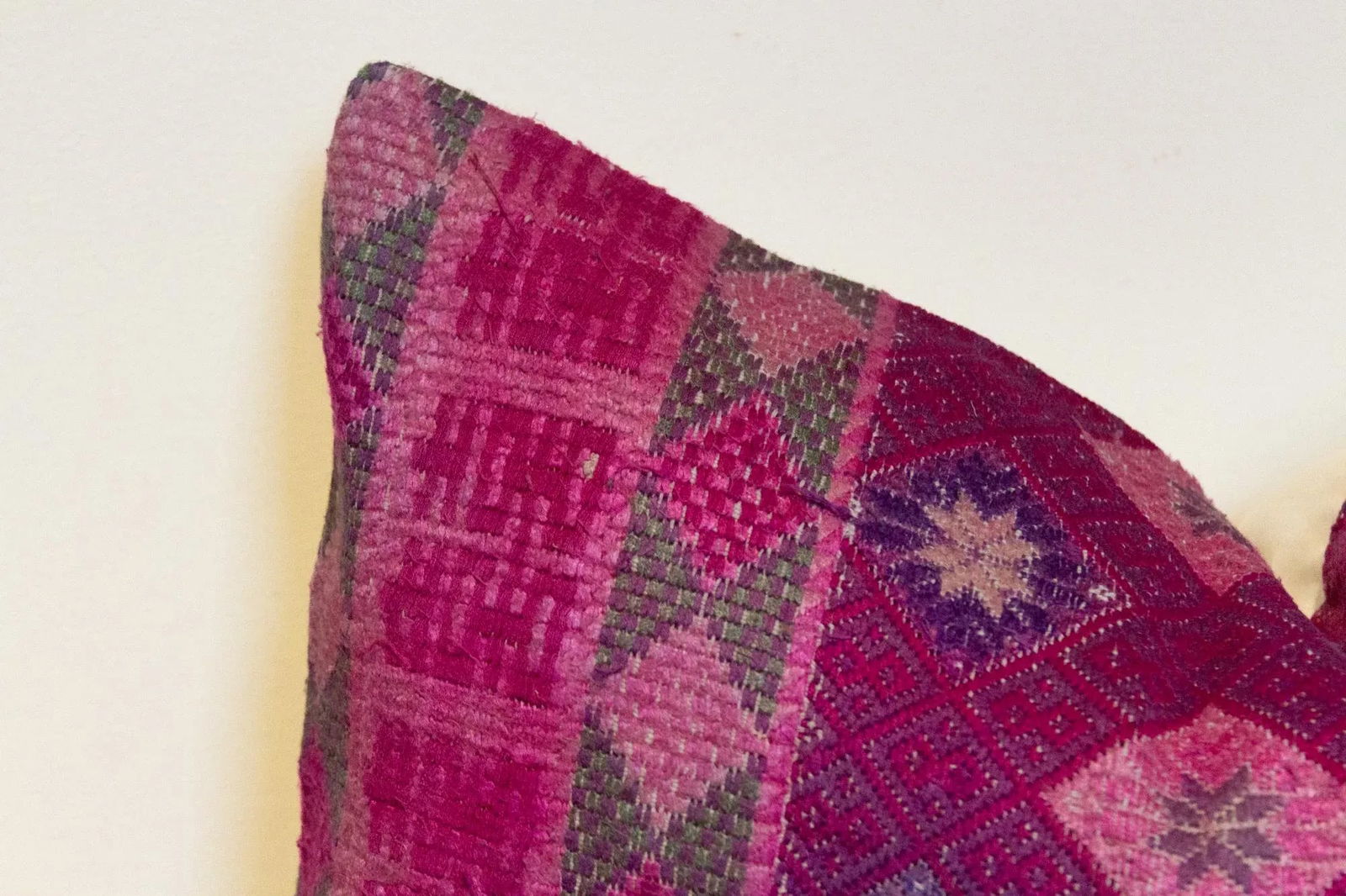 Ching Mai Vintage Hill Tribe Pillow - 5