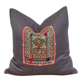 Soji Antique Tapestry Linen Pillow