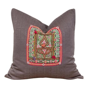 Suma Antique Tapestry Linen Pillow