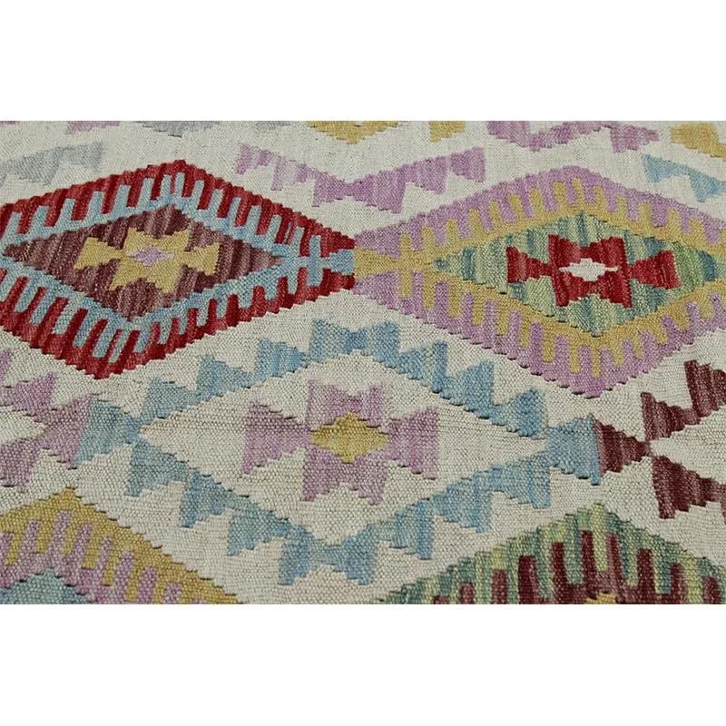 Handwoven Turkish Kilim Rug - 4"²10"³ × 6"²7"³ - 7