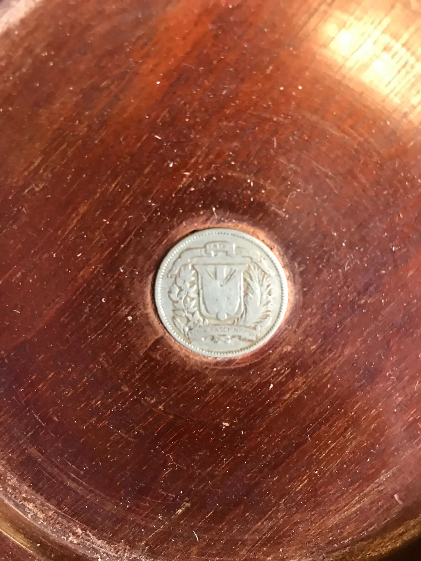 1960s Wood Decanter & Glasses Set- 8 Pieces - 9