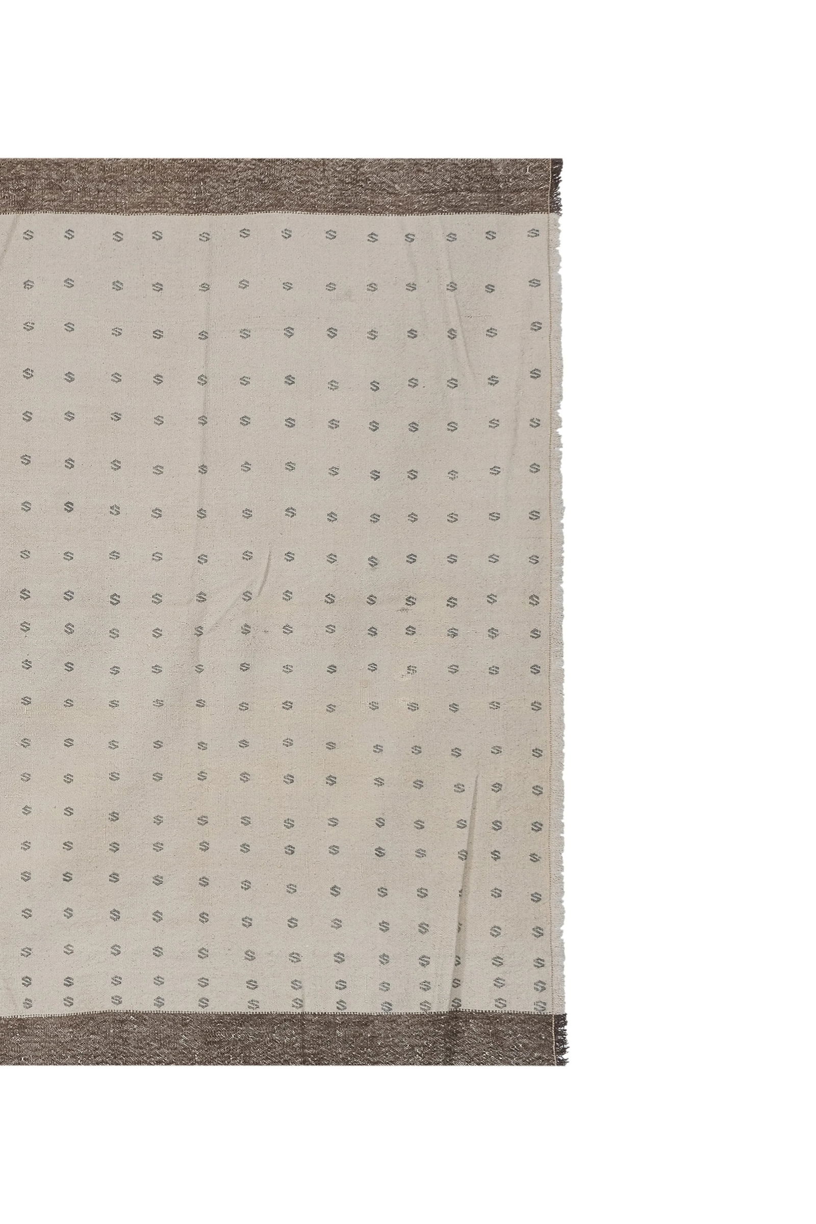 Turkish Abstract Kilim Rug 5'4'' X 7'6'' - 3