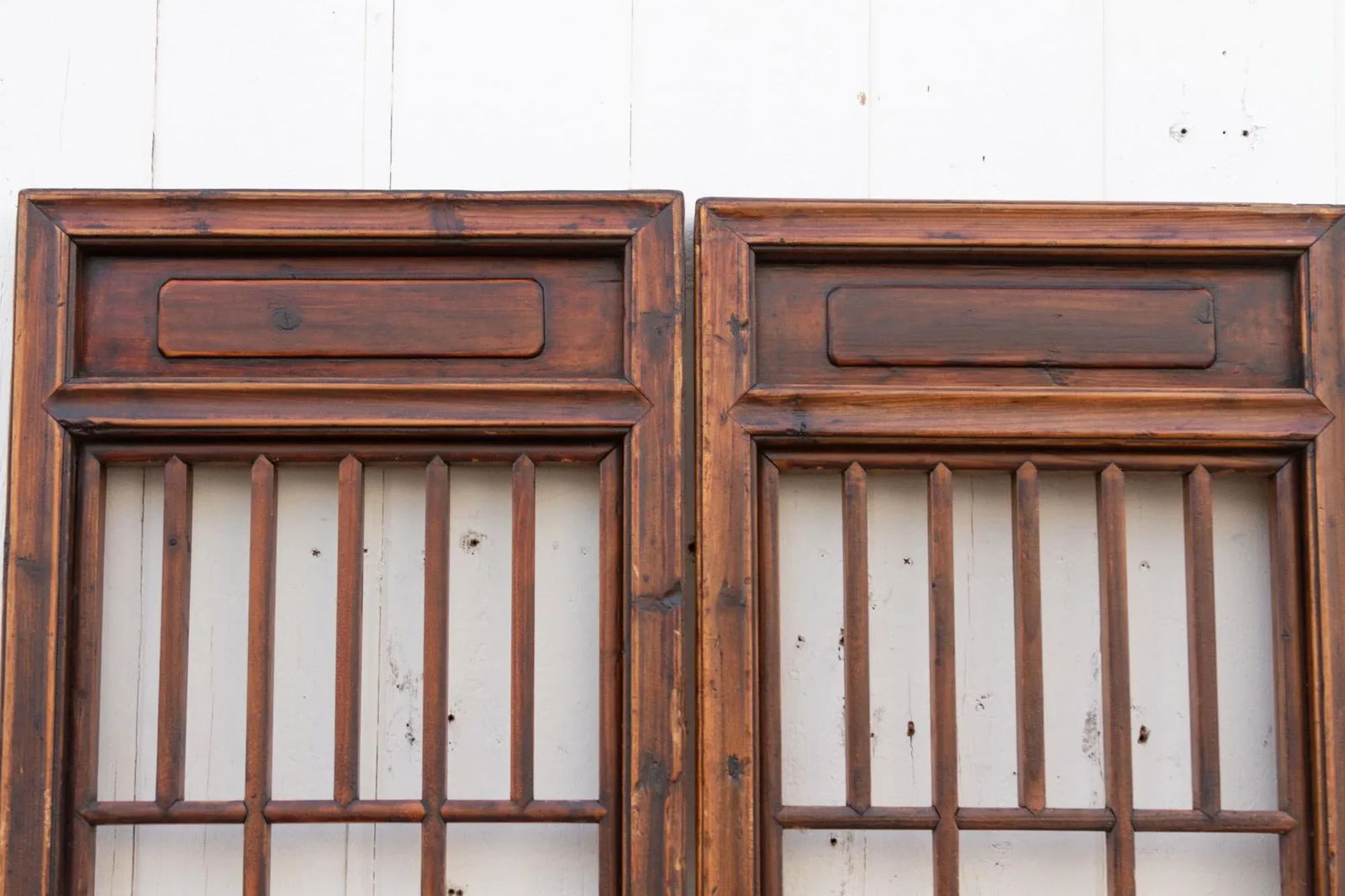 Set of Four, 19th Century Farmhouse Screen Panels - 4