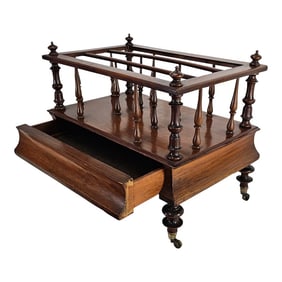 Canterbury Walnut Magazine Sheet Music Rack