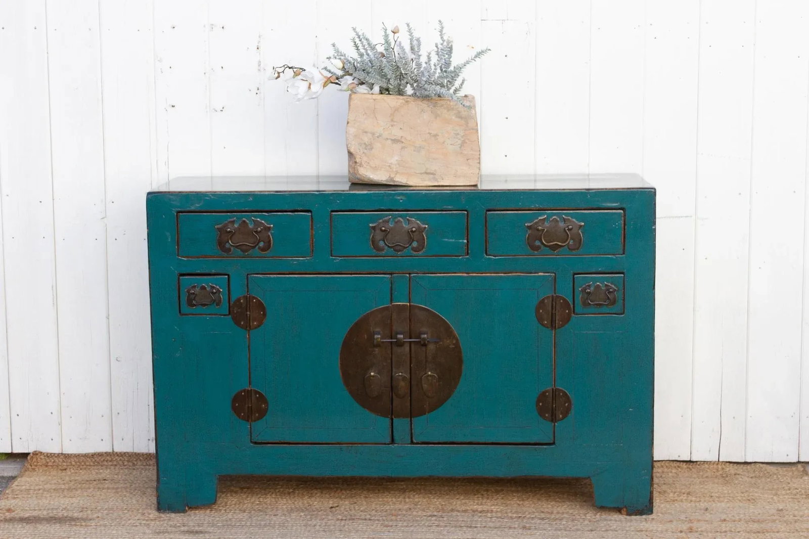 Persian Blue Tianjin Dresser Cabinet - 8