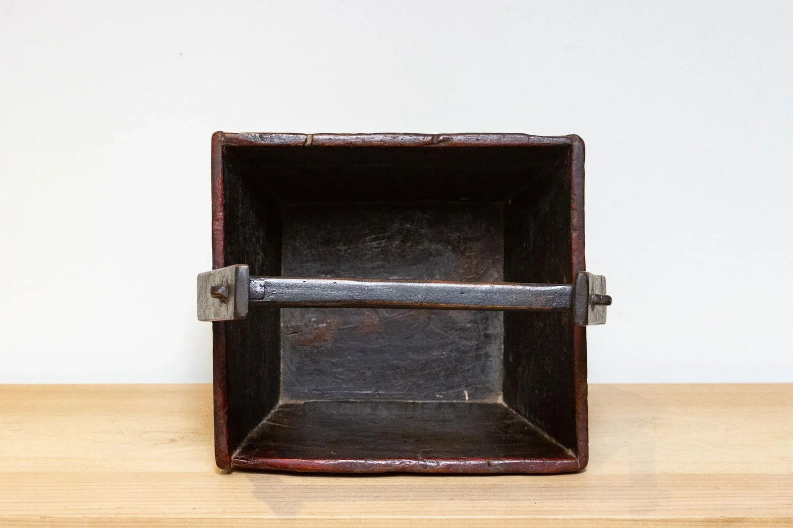 Rustic Charm Wood Fruit Basket - 6