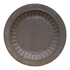 Large Antique Kashmiri Floral Tray