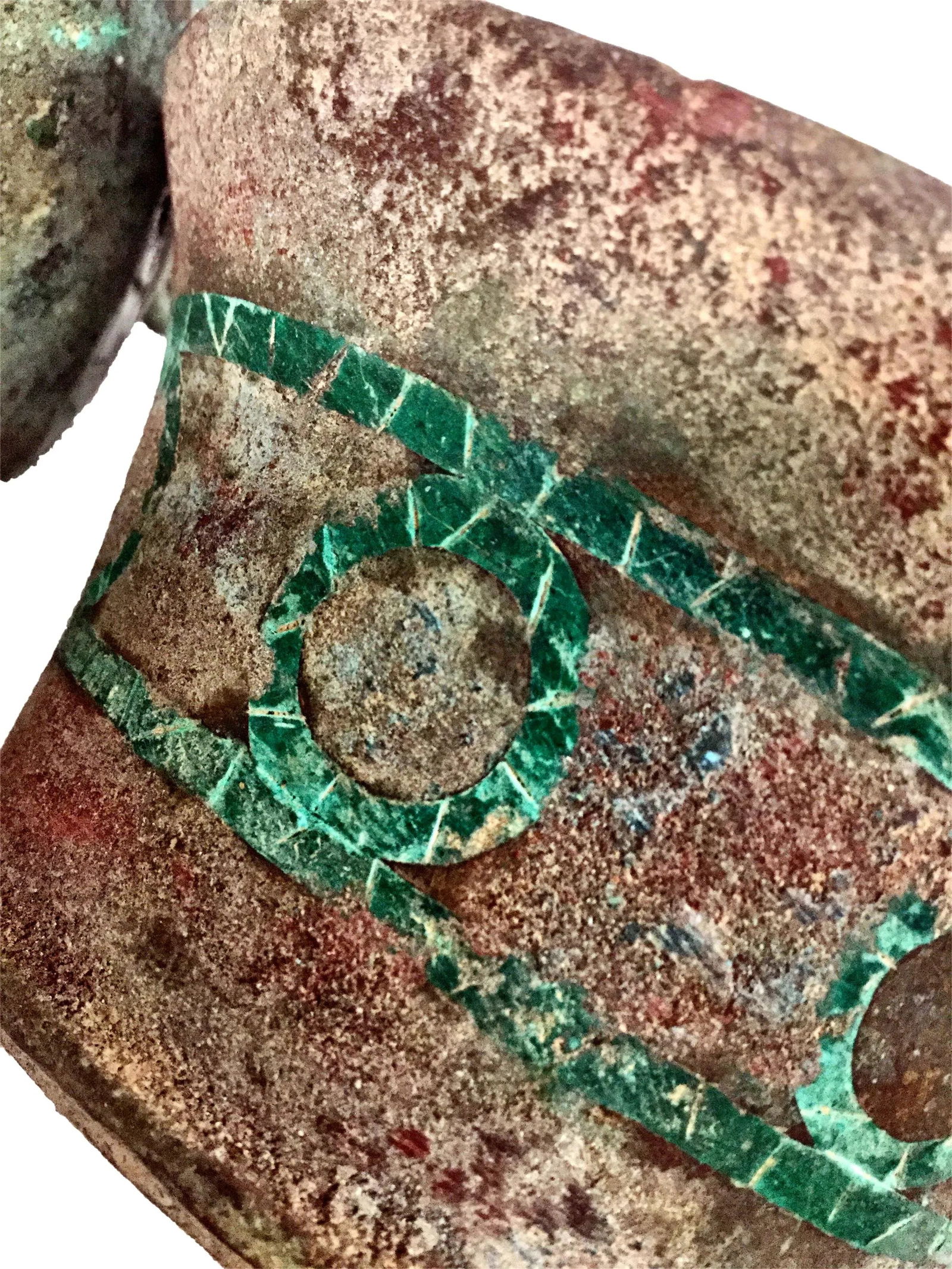 Antique Bronze Eastern Asia Wine Pot With Cup - 10