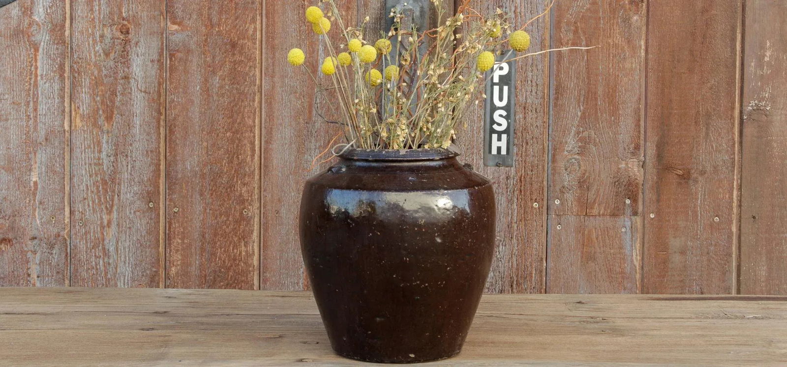 Antique Ebony Mandalay Martaban Jar - 5