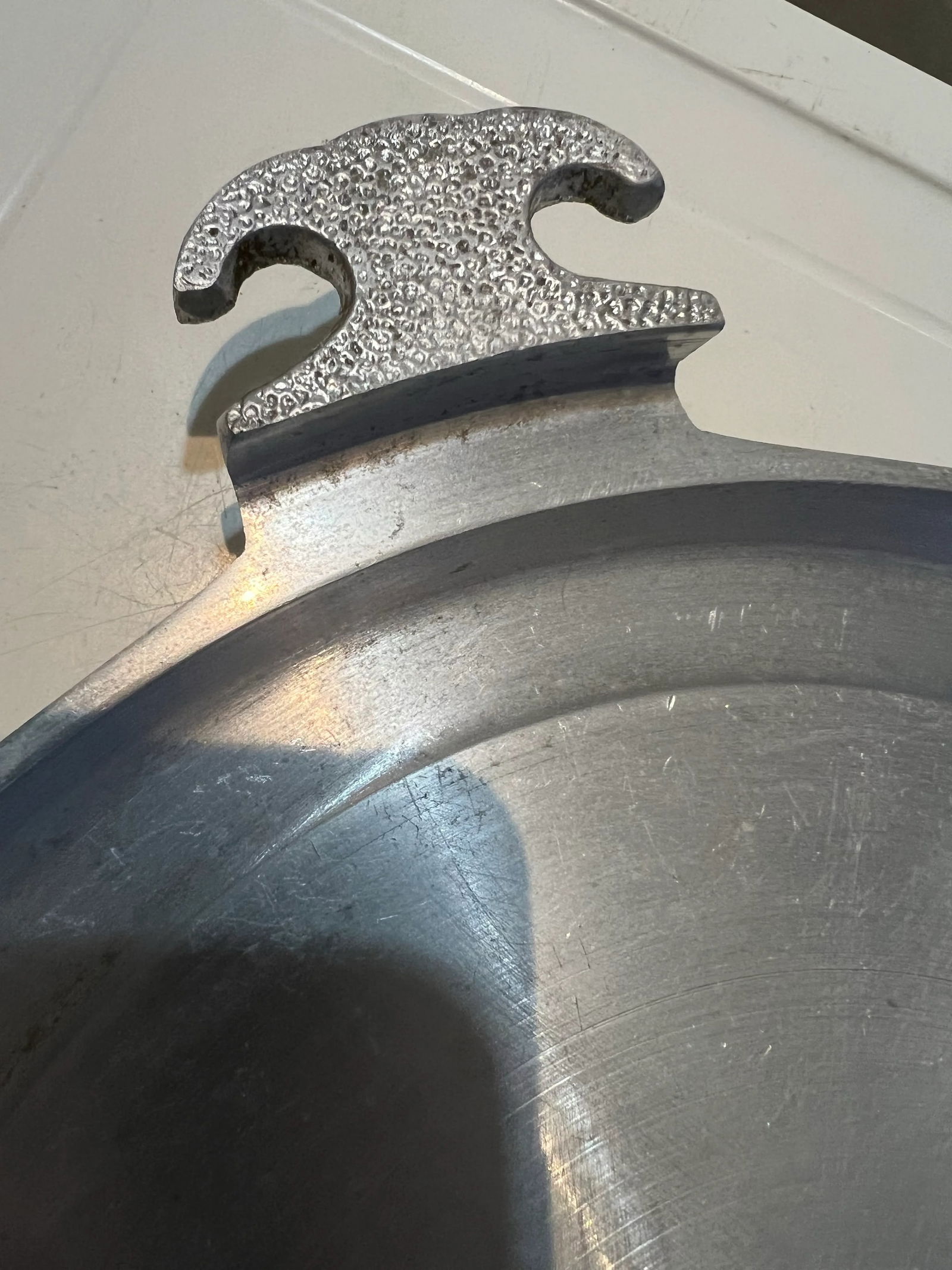 Vintage Guardian Round Griddle Platter Tray - 2