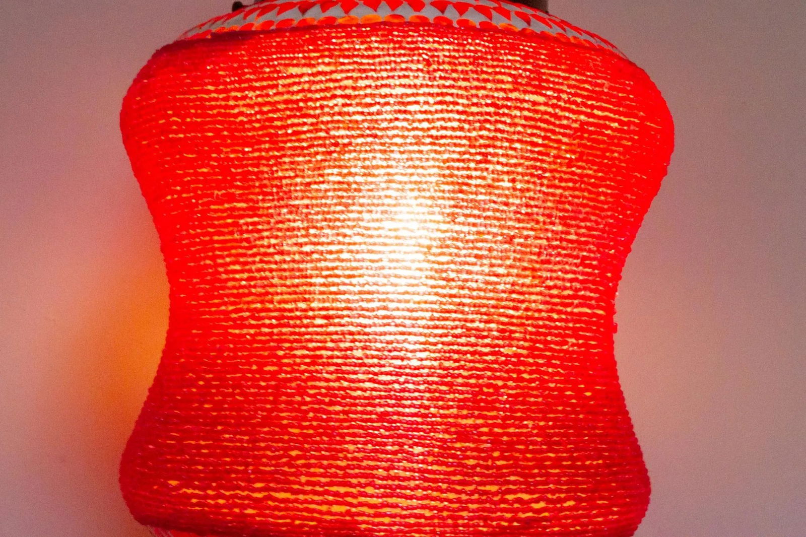 Amaranth Beaded Pendant Lamp - 3