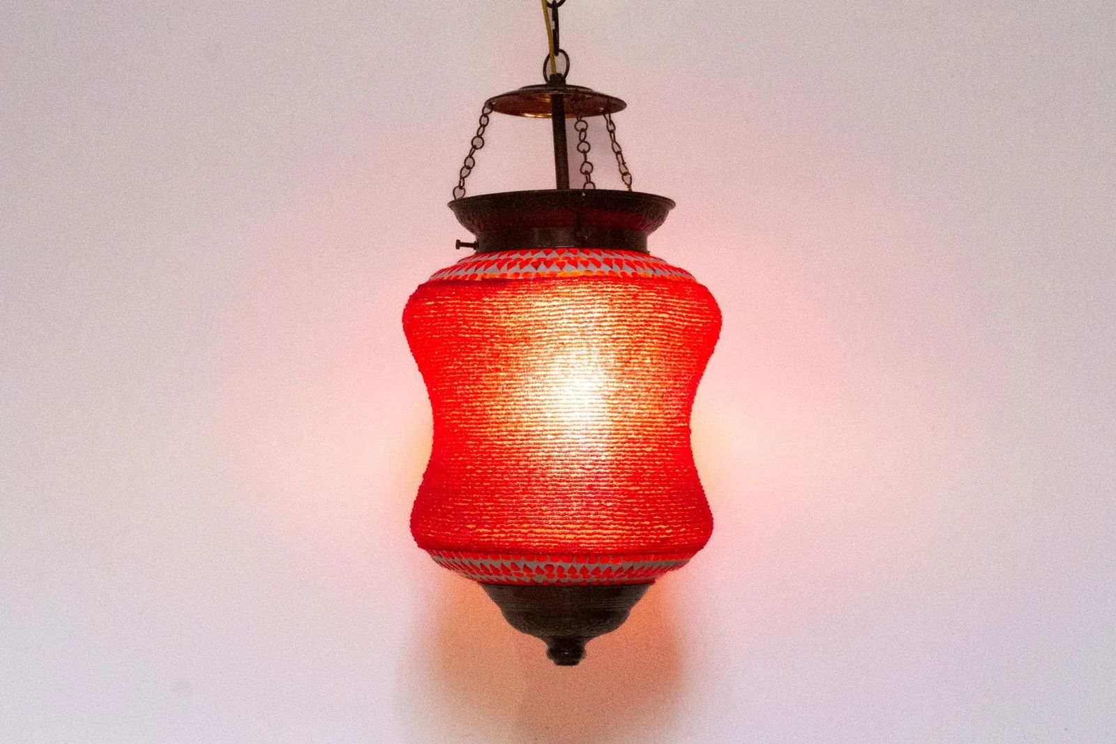 Amaranth Beaded Pendant Lamp - 6