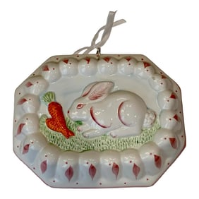 Vintage Ceramic Mold Bunny Rabbit