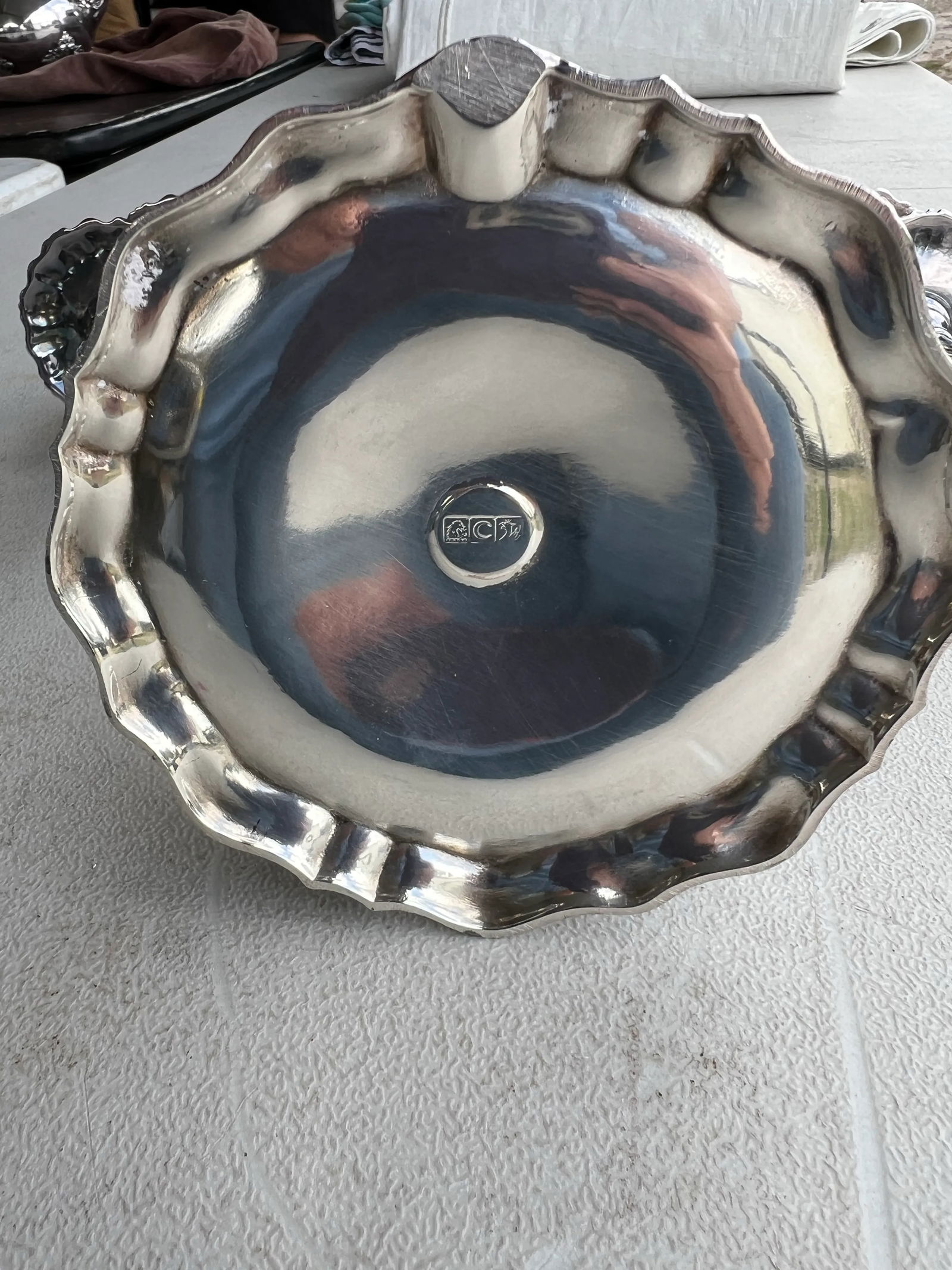 1920s Crescent Silverware Mfg. Co. Arm Candelabras- Set of 2 - 6