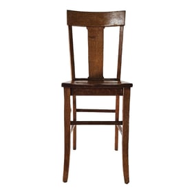 Solid Oak Child's Dining Chair 32"