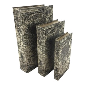 Vintage Maitland Smith Nesting Secret Book Boxes