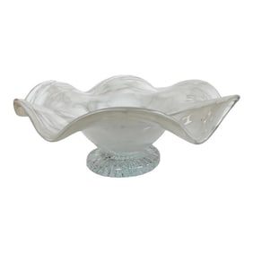 Vintage Cloud Ruffle Bowl