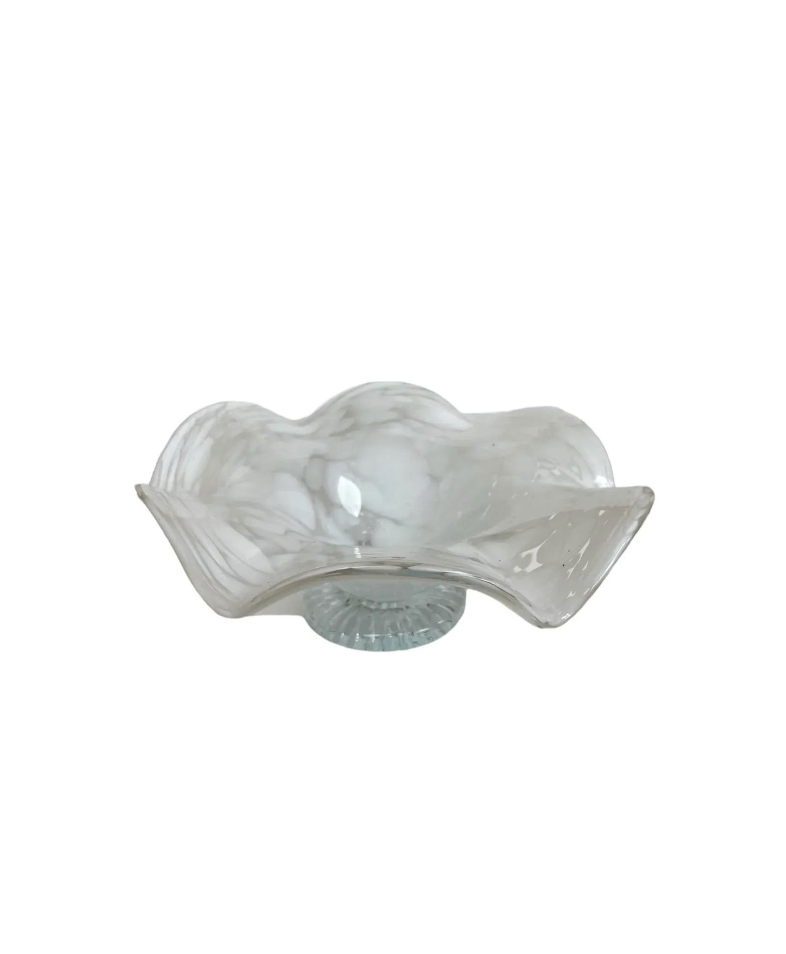 Vintage Cloud Ruffle Bowl - 2